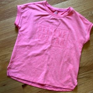 Athleta Girl pink top